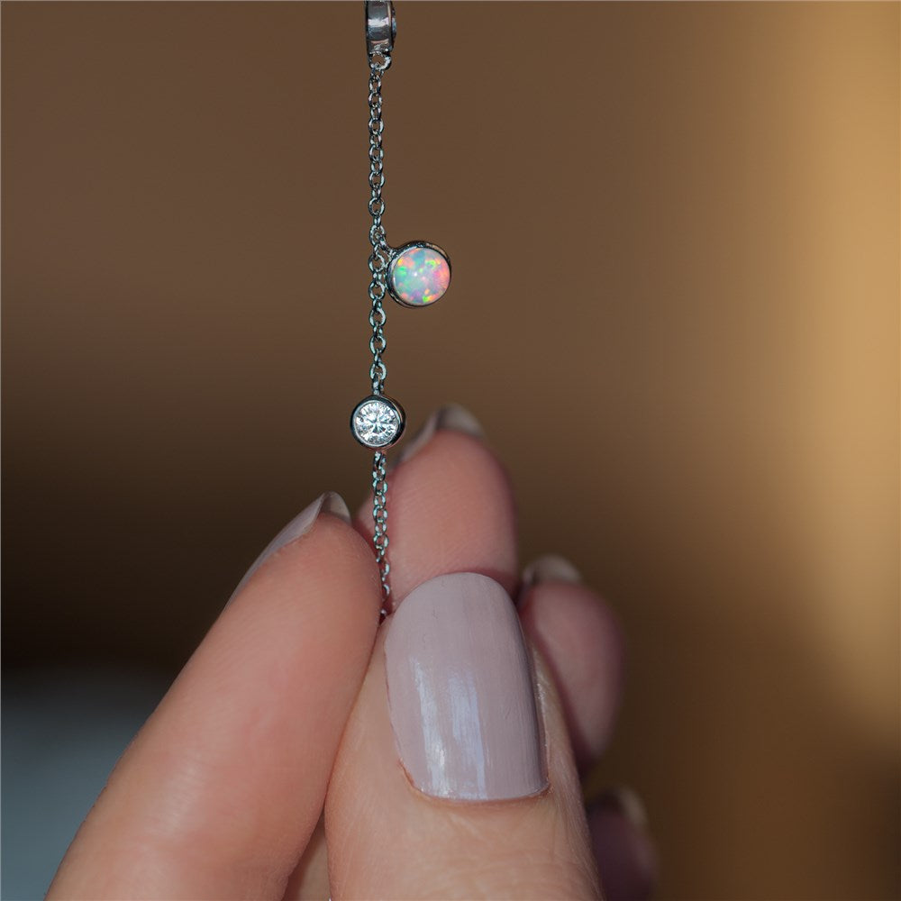 Seek + Find Shine Silver Choker Necklace