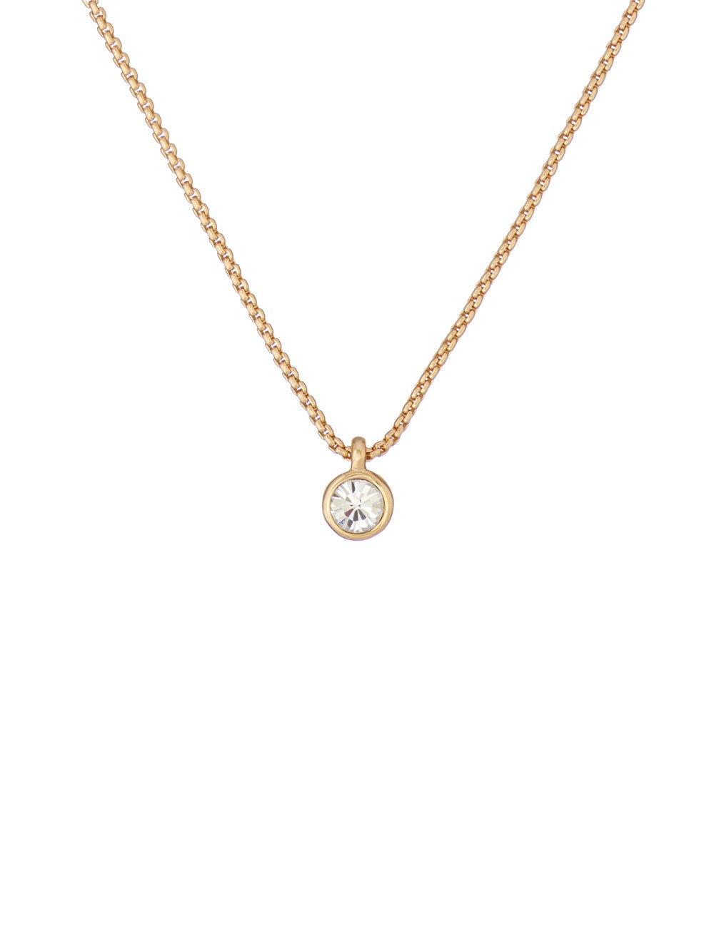Ted Baker Gold Crystal Necklace