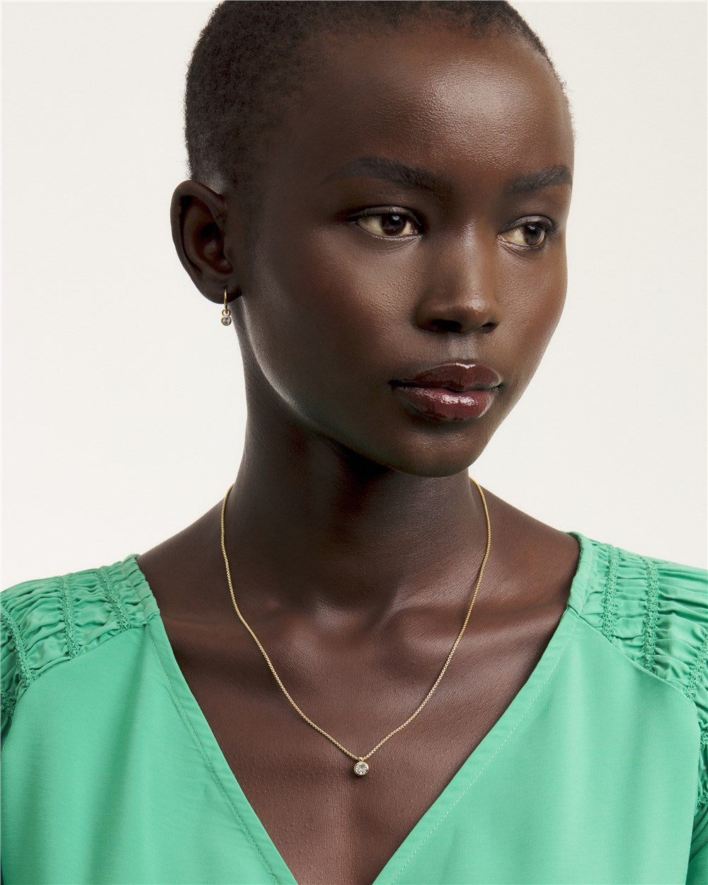 Ted Baker Gold Crystal Necklace