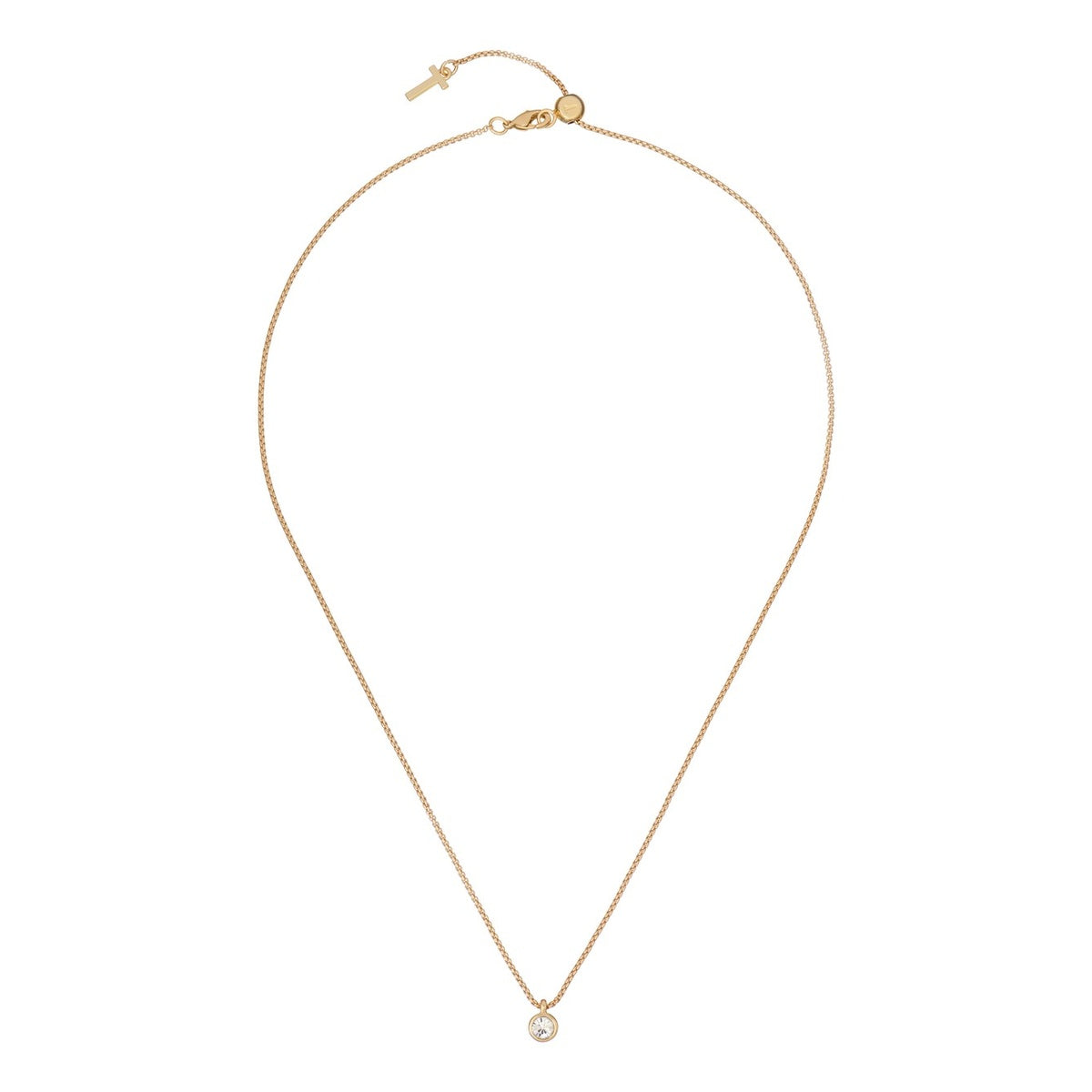 Ted Baker Gold Crystal Necklace