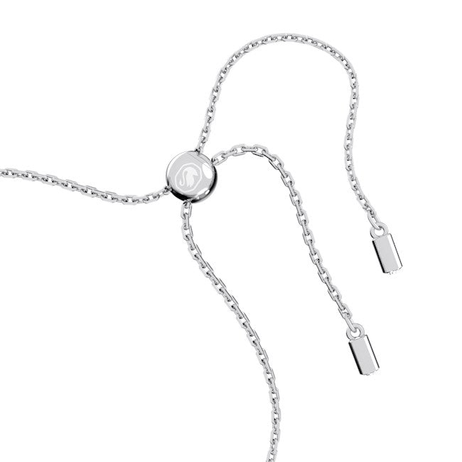 Swarovski Gema Silver Flower Pull Bracelet