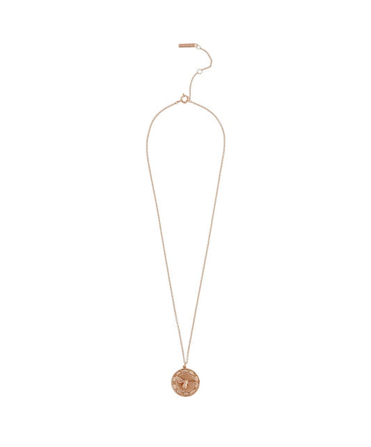 Olivia Burton Rose Gold Lucky Bee Necklace