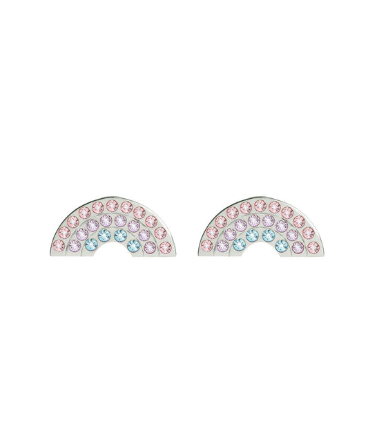 Olivia Burton Silver Rainbow Earrings