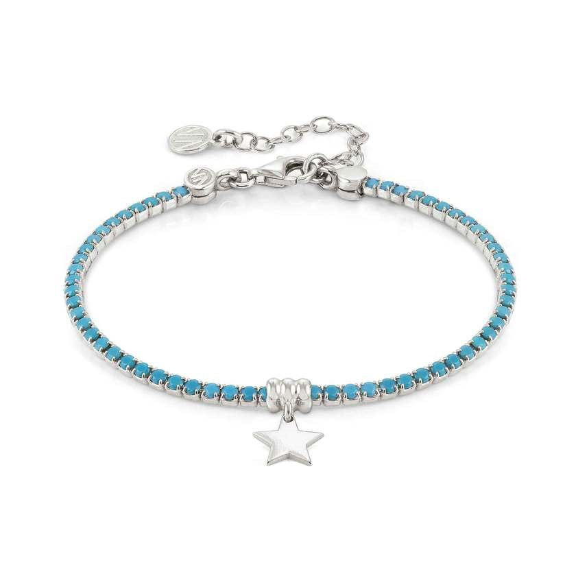 Nomination Chic Turquoise Crystal Star Bracelet