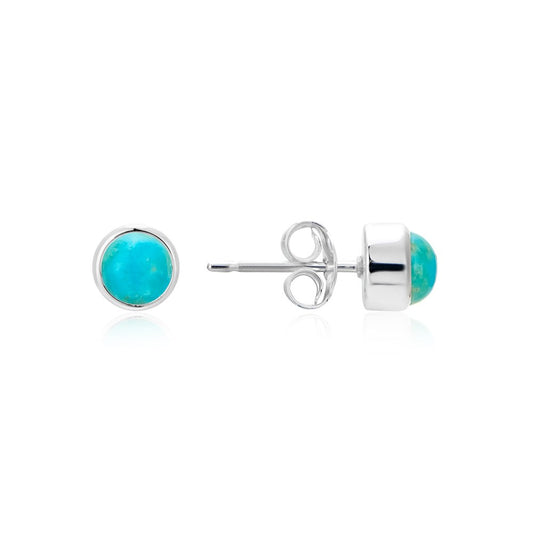 Argento December Birthstone Crystal Earrings