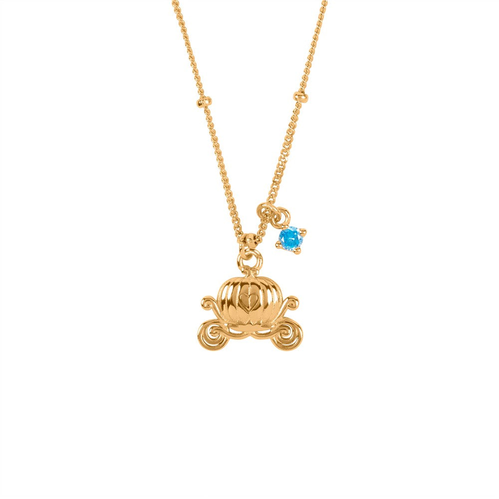 Disney Princess Cinderella Carriage Necklace