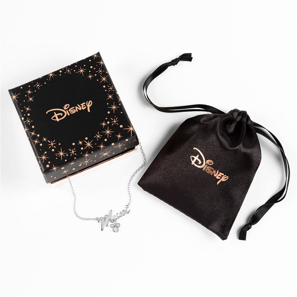 Disney Silver Mum Mickey Mouse Necklace