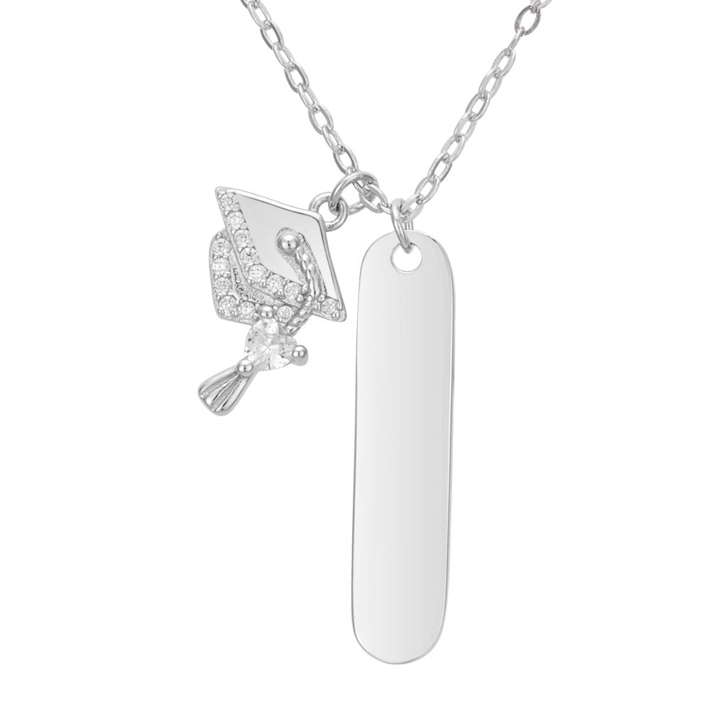 Argento Silver Graduation Necklace