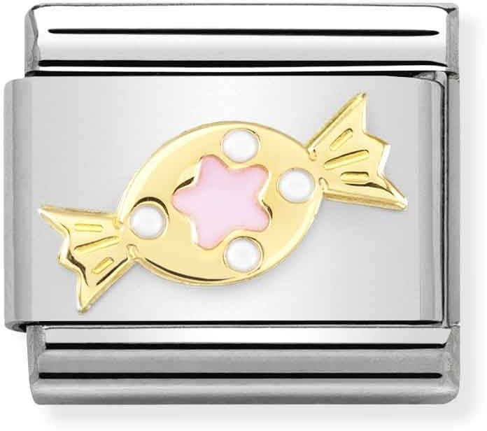 Nomination Gold Pink Sweet Charm