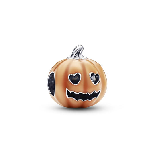 Pandora Glow In The Dark Spooky Pumpkin Charm