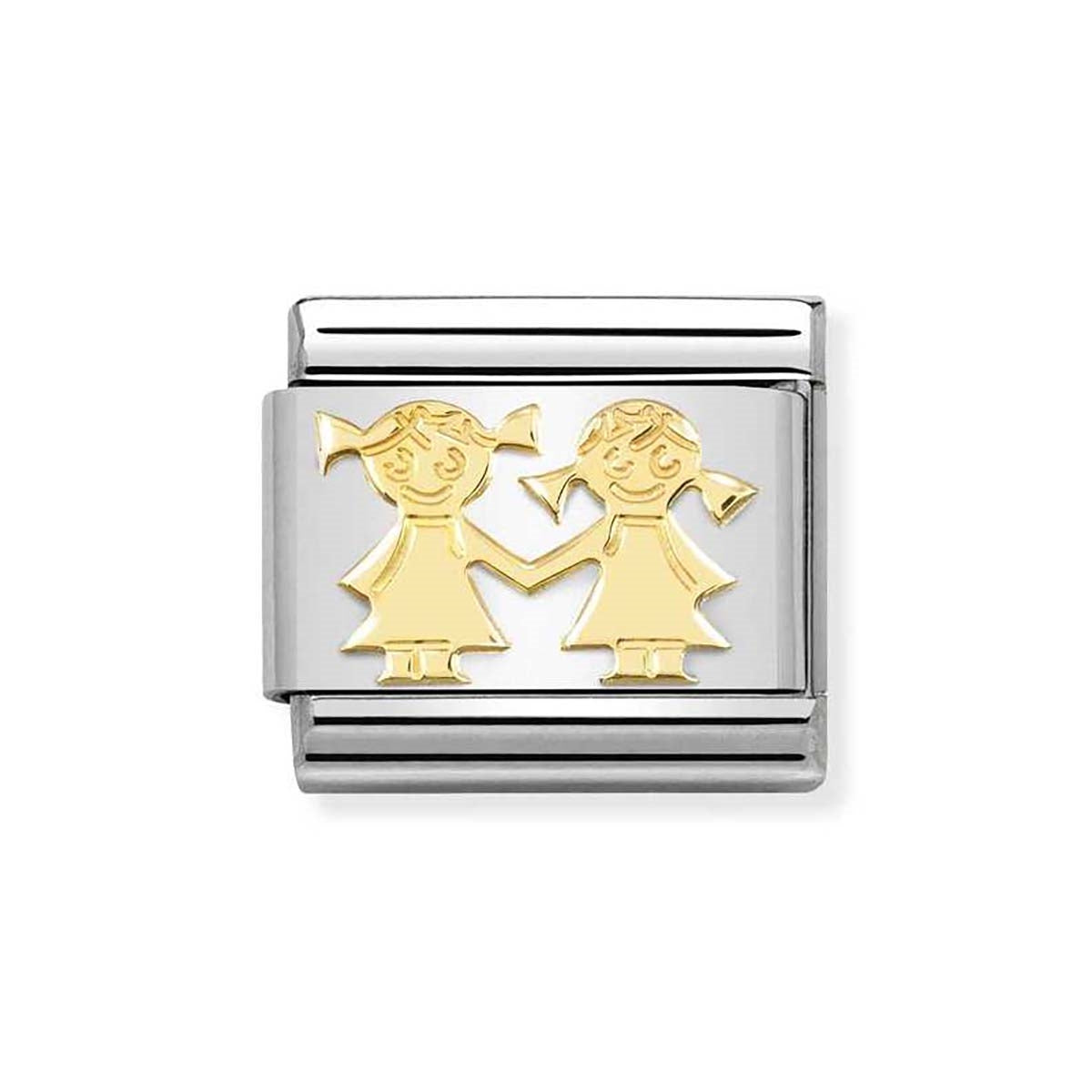 Nomination Gold Sisters Charm