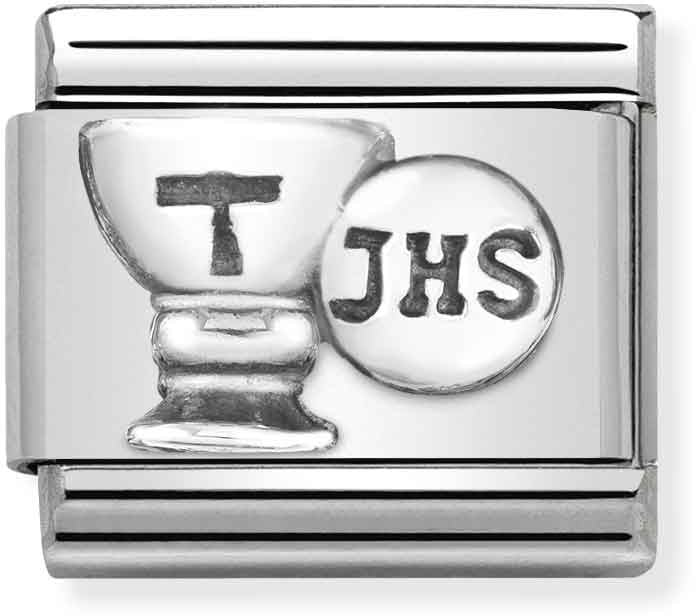 Nomination Silver Chalice Host Charm