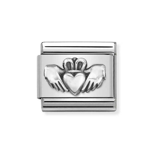 Nomination Silver Claddagh Charm