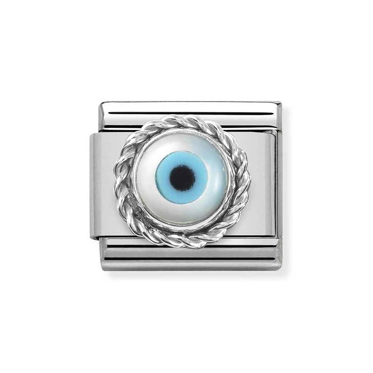 Nomination Silver Greek Eye Charm