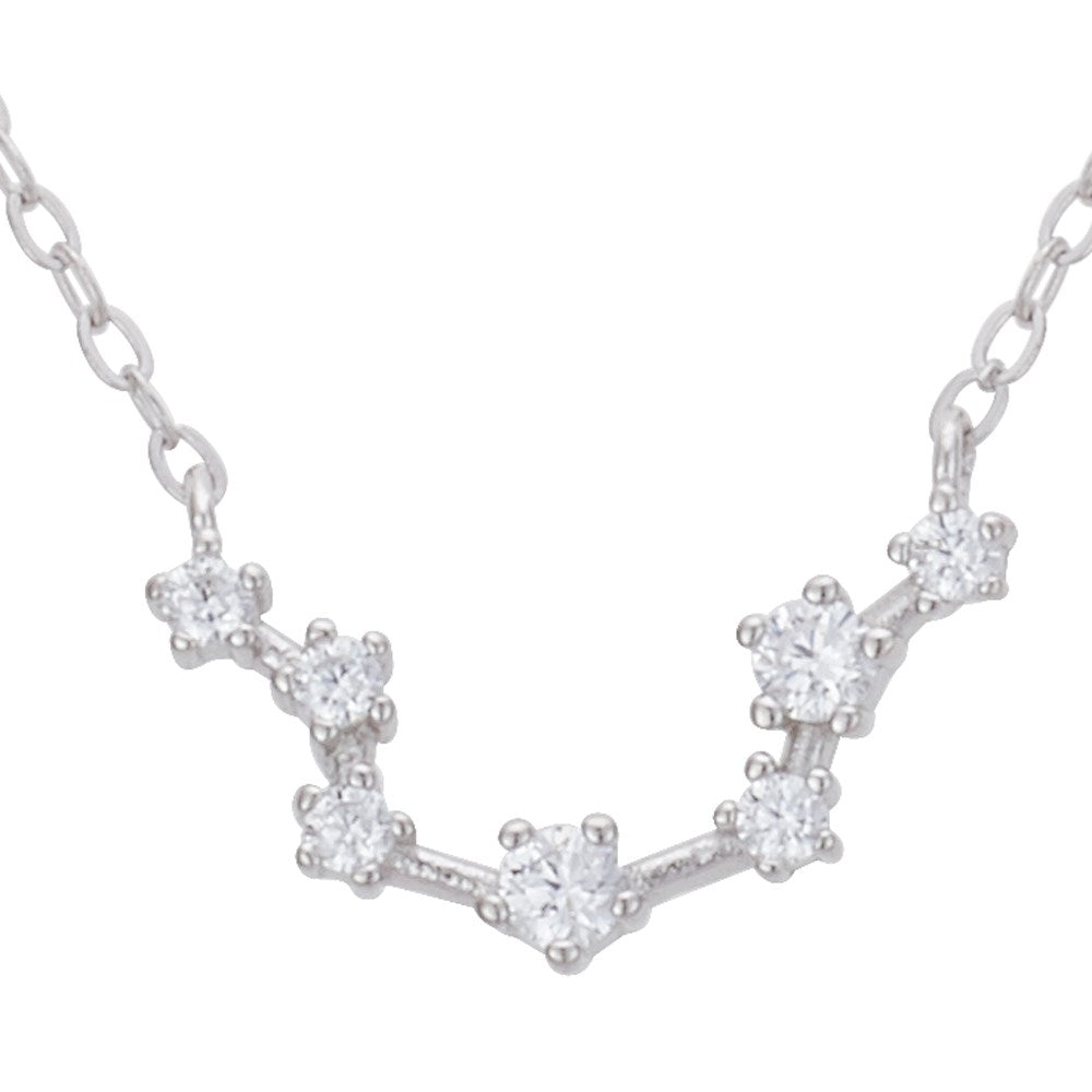 Argento Silver Aquarius Constellation Necklace