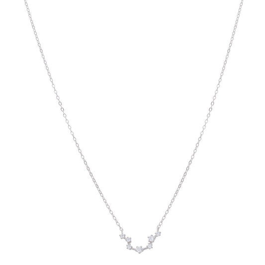 Argento Silver Aquarius Constellation Necklace