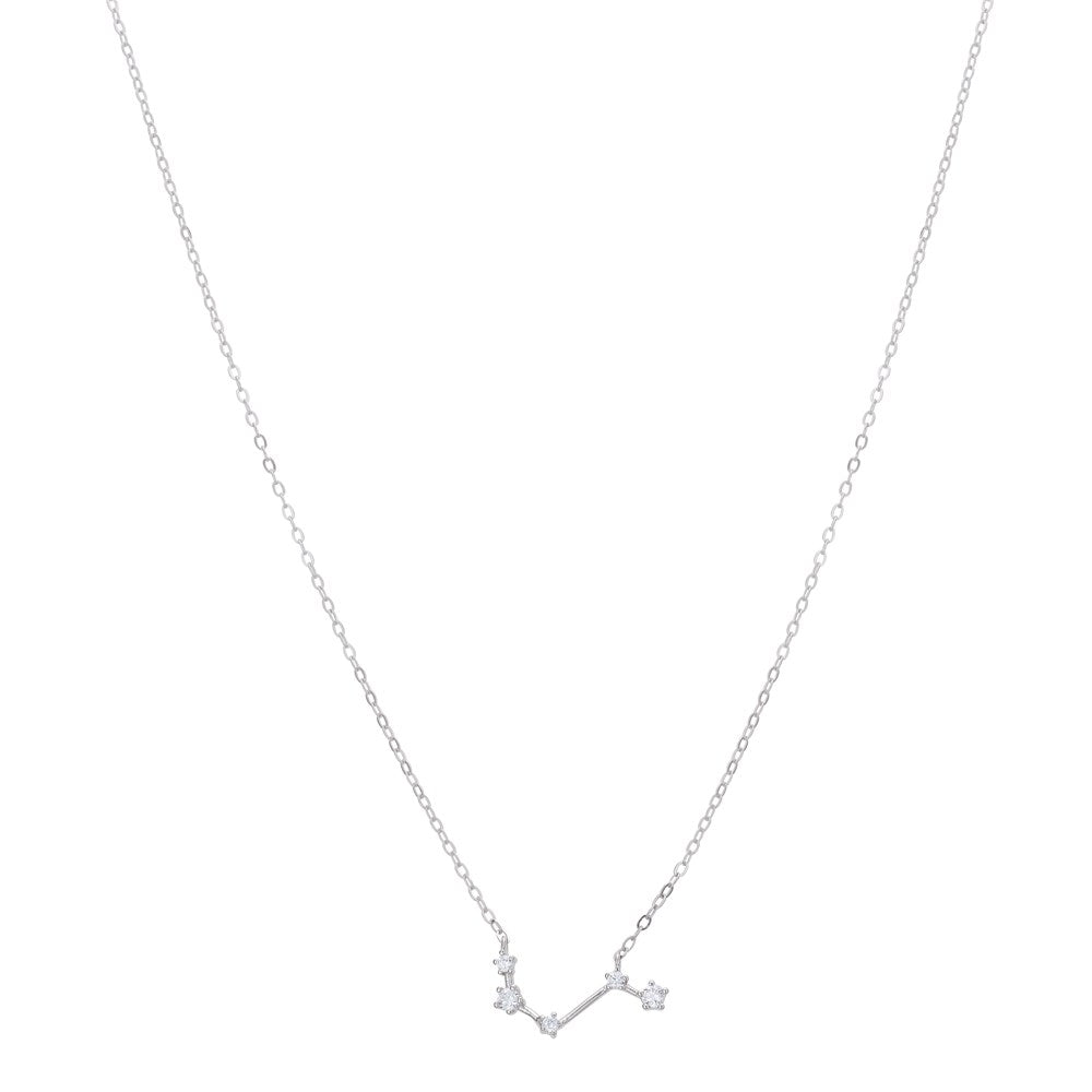 Argento Silver Aries Constellation Necklace