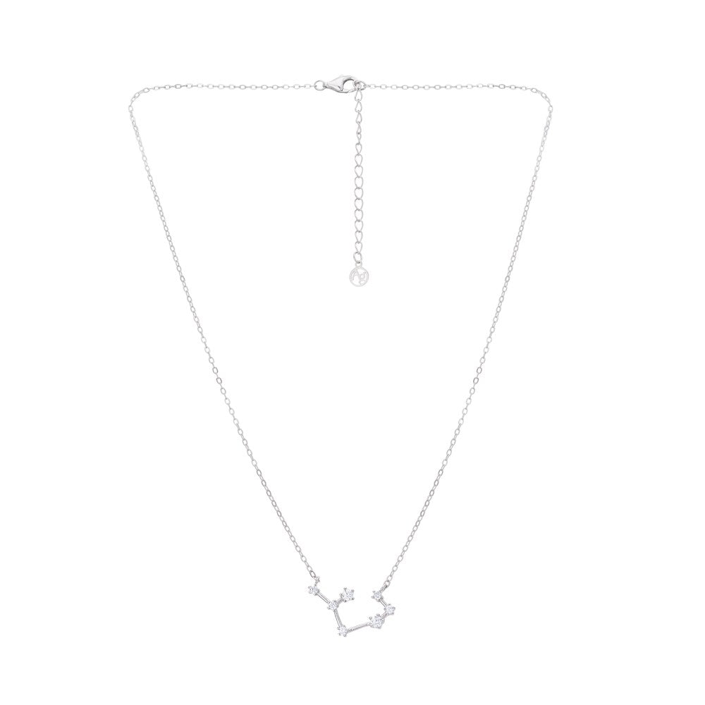 Argento Silver Sagittarius Constellation Necklace