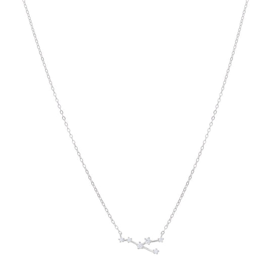 Argento Silver Taurus Constellation Necklace
