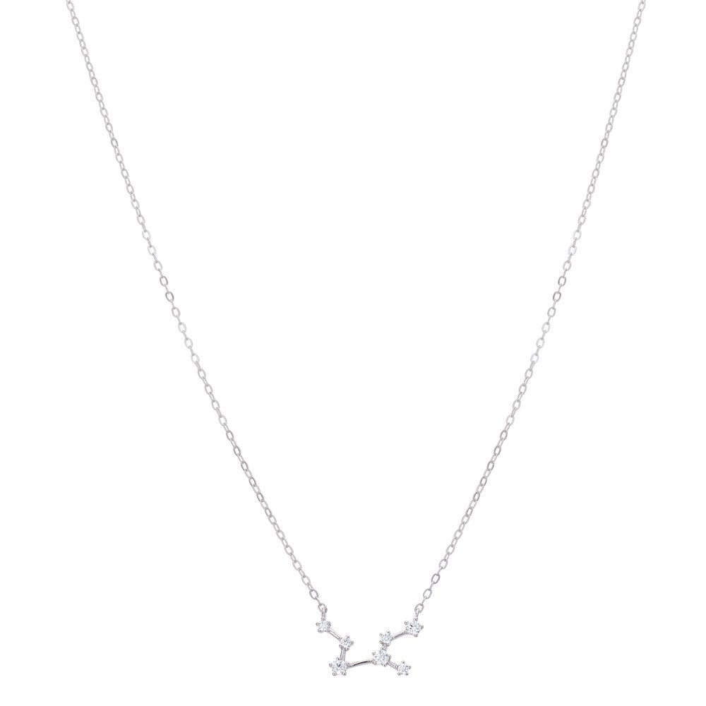 Argento Silver Virgo Constellation Necklace