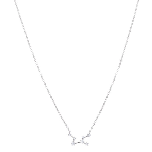 Argento Silver Virgo Constellation Necklace