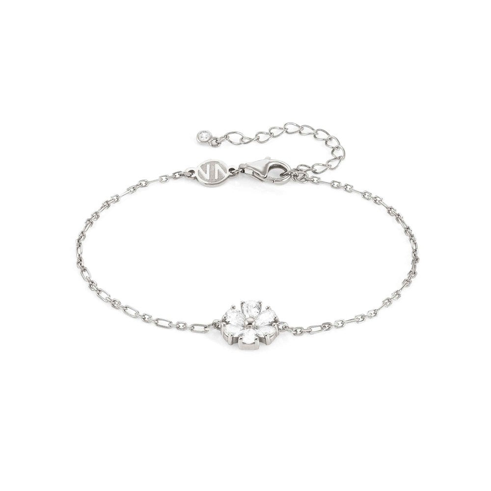 Nomination Sweetrock Silver Flower Bracelet