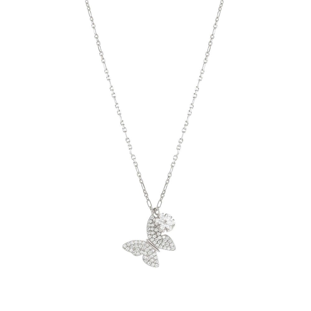 Nomination Sweetrock Silver Butterfly Necklace