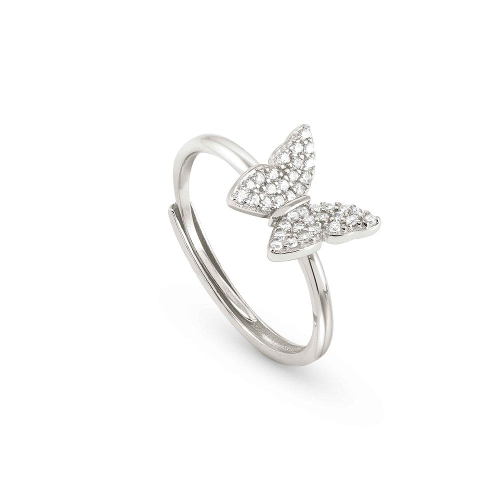 Nomination Sweetrock Silver Butterfly Adjustable Ring 