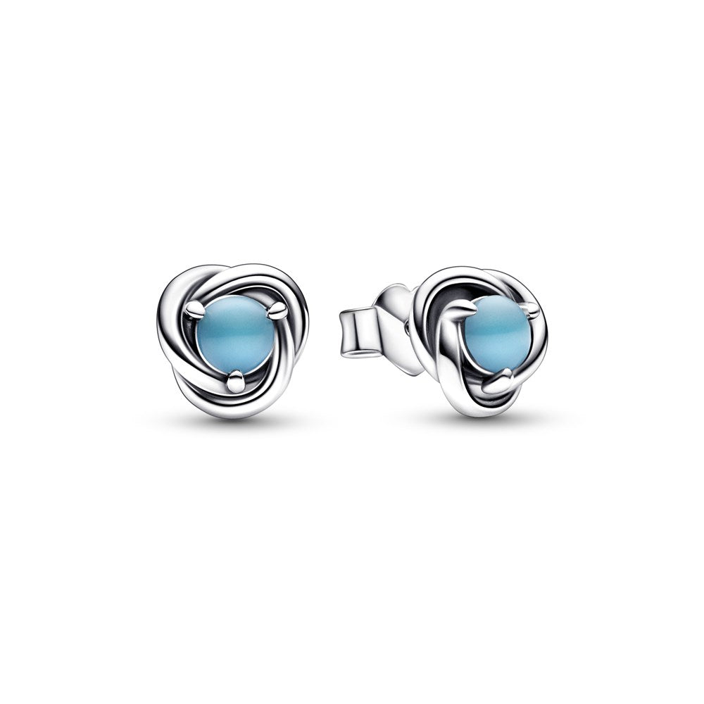 Pandora December Eternity Birthstone Earrings