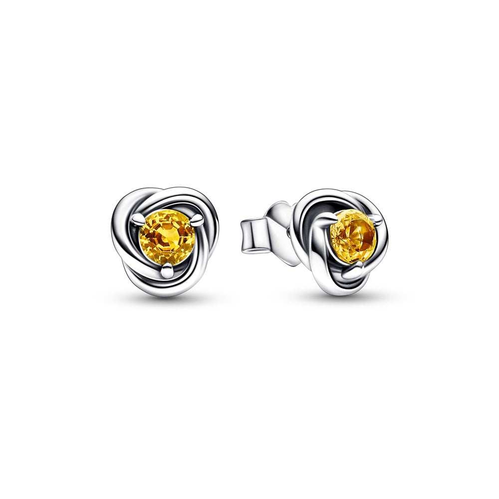 Pandora November Eternity Birthstone Earrings