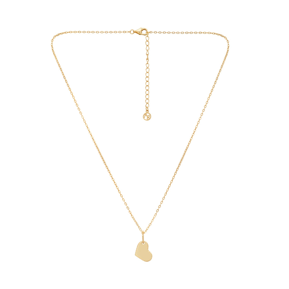 Argento Gold Double Heart Necklace