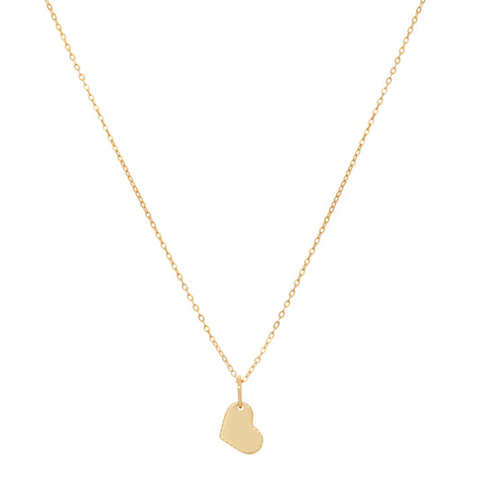 Argento Gold Double Heart Necklace
