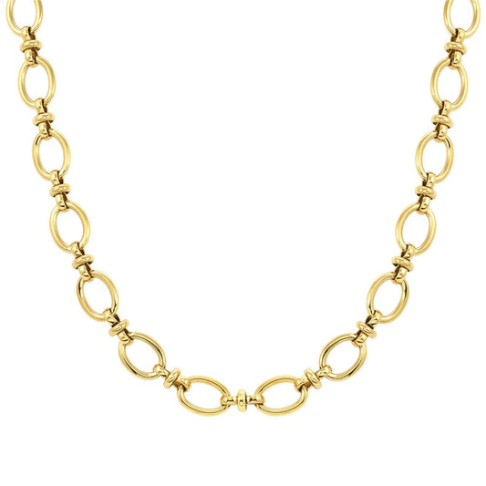 Nomination Affinity Gold Steel Necklace