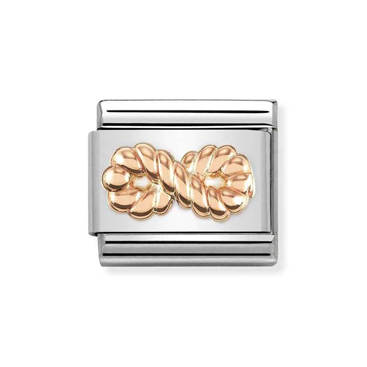 Nomination Rose Gold Infinity Rope Charm