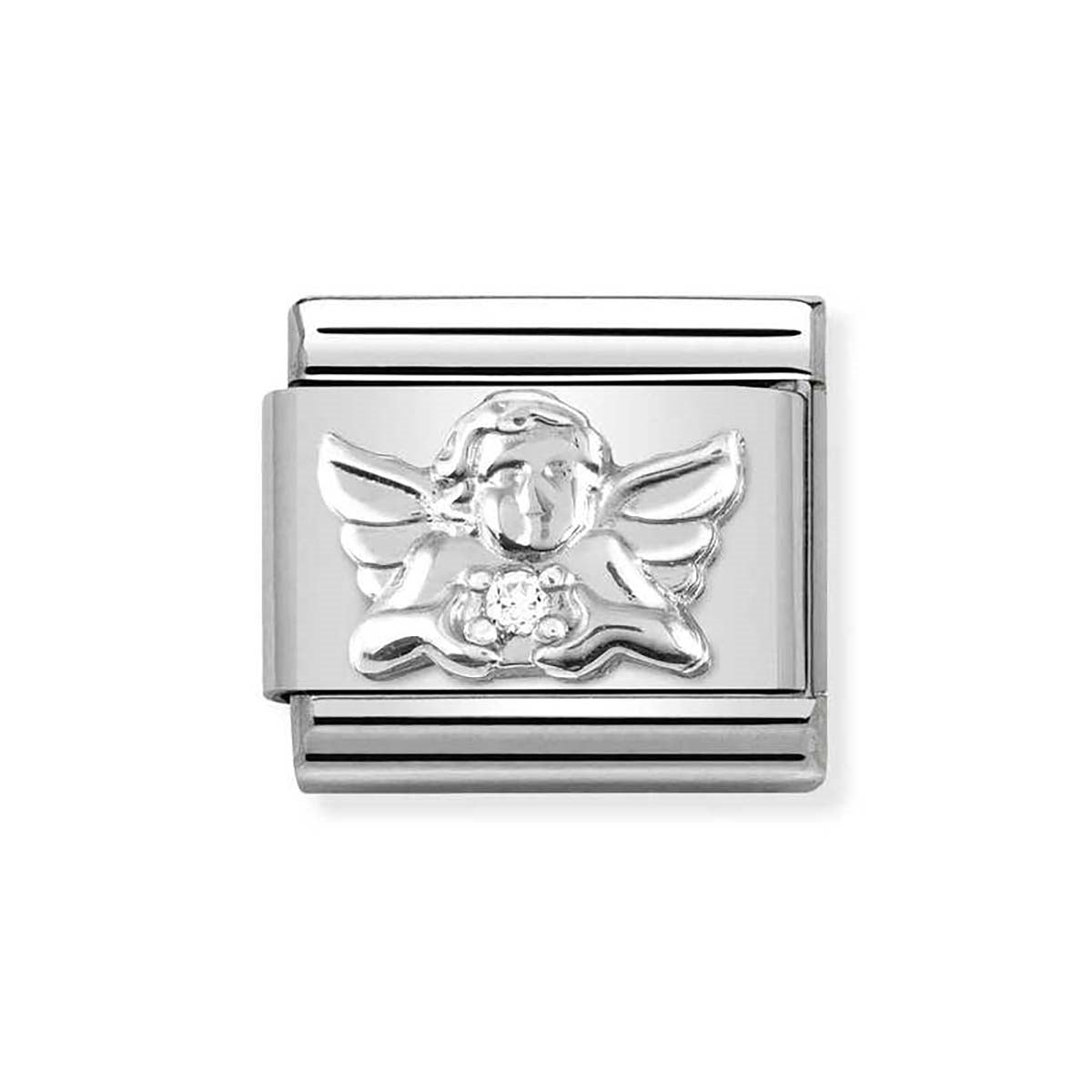 Nomination Silver Angel Charm