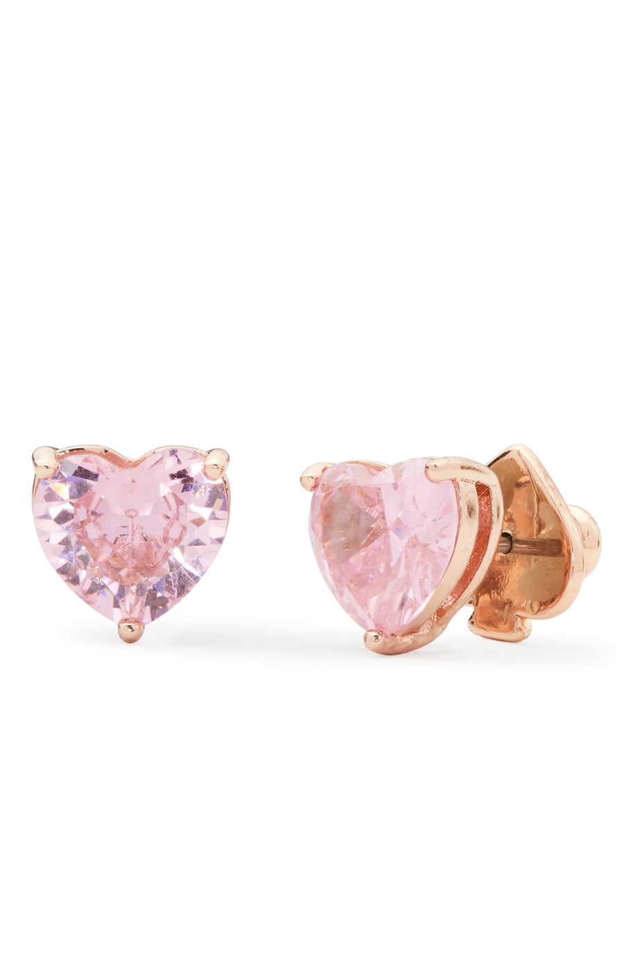Kate Spade New York Rose Gold + Pink Crystal Heart Gift Set