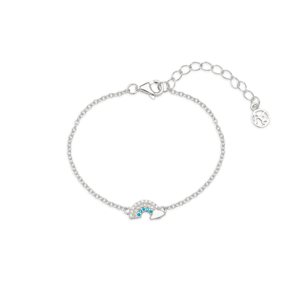 Argento Kids Crystal Rainbow Bracelet