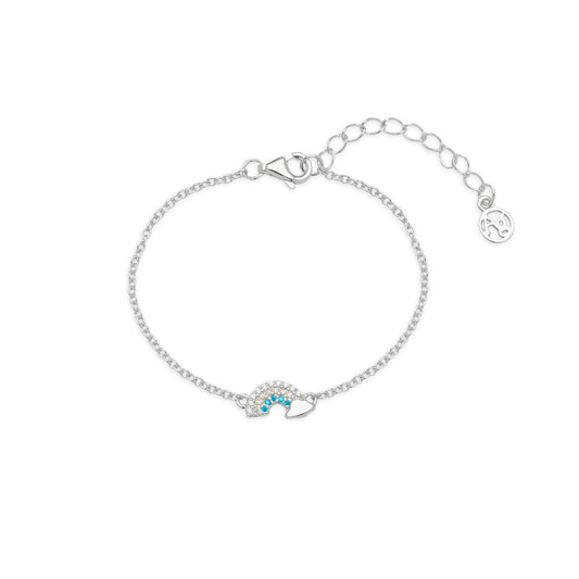 Argento Kids Crystal Rainbow Bracelet