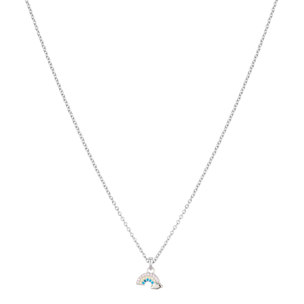 Argento Kids Crystal Rainbow Necklace