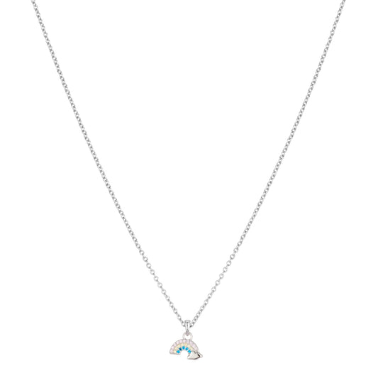 Argento Kids Crystal Rainbow Necklace