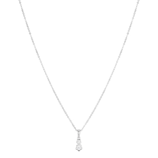 Argento Kids Silver Flower Necklace