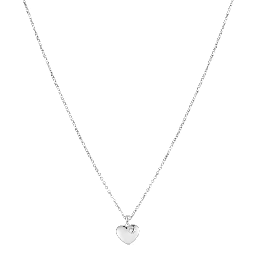 Argento Kids Silver Heart Locket Necklace