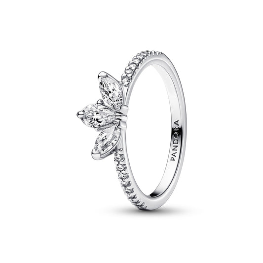 Pandora Silver Sparkling Flower Cluster Ring