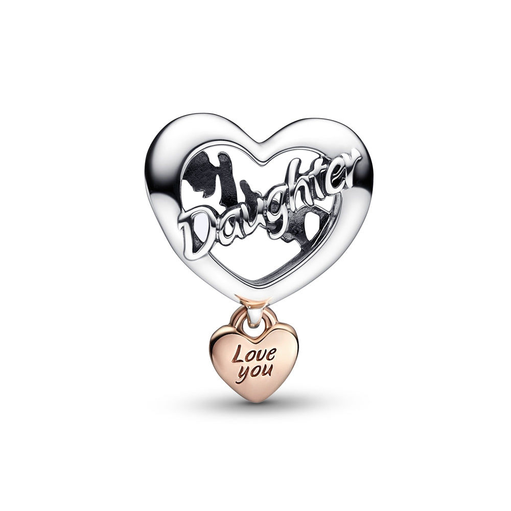 Pandora Love You Daughter Heart Charm