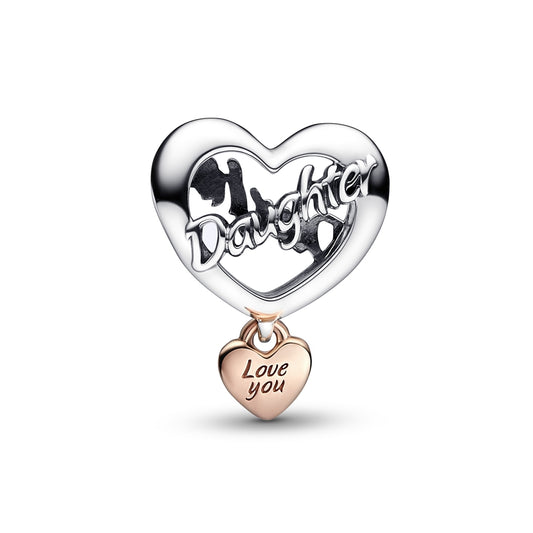 Pandora Love You Daughter Heart Charm