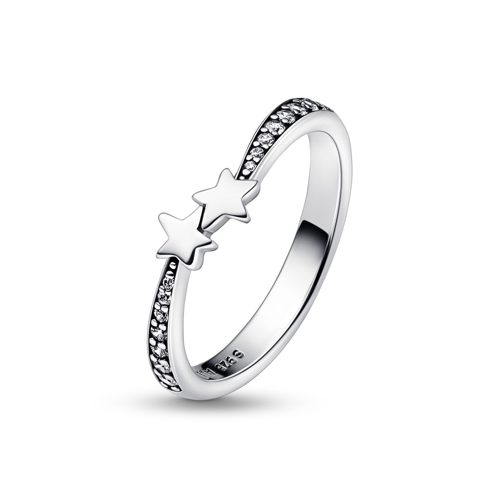 Pandora Shooting Stars Sparkling Ring