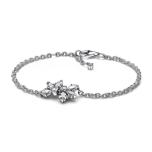 Pandora Sparkling Flower Cluster Bracelet