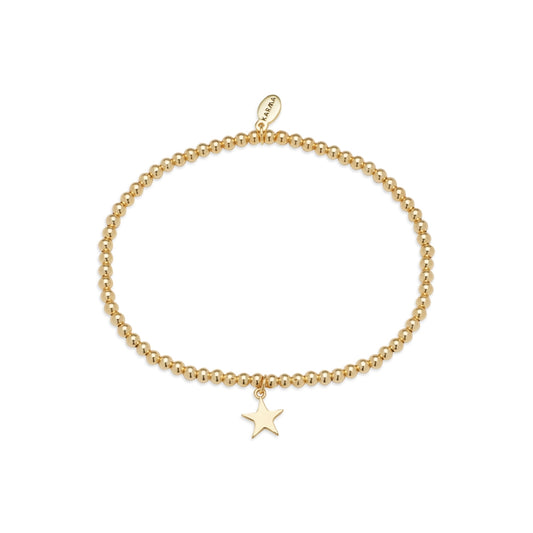 Karma Gold Star Stretch Bracelet