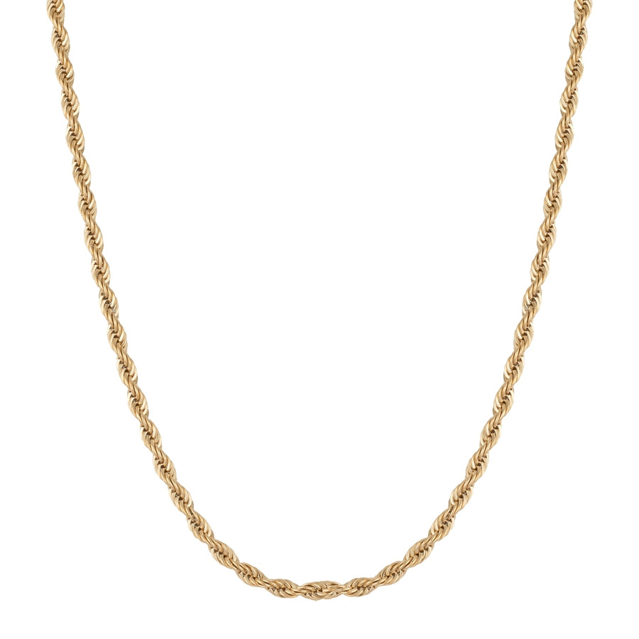Over & Over Gold Twist Necklace