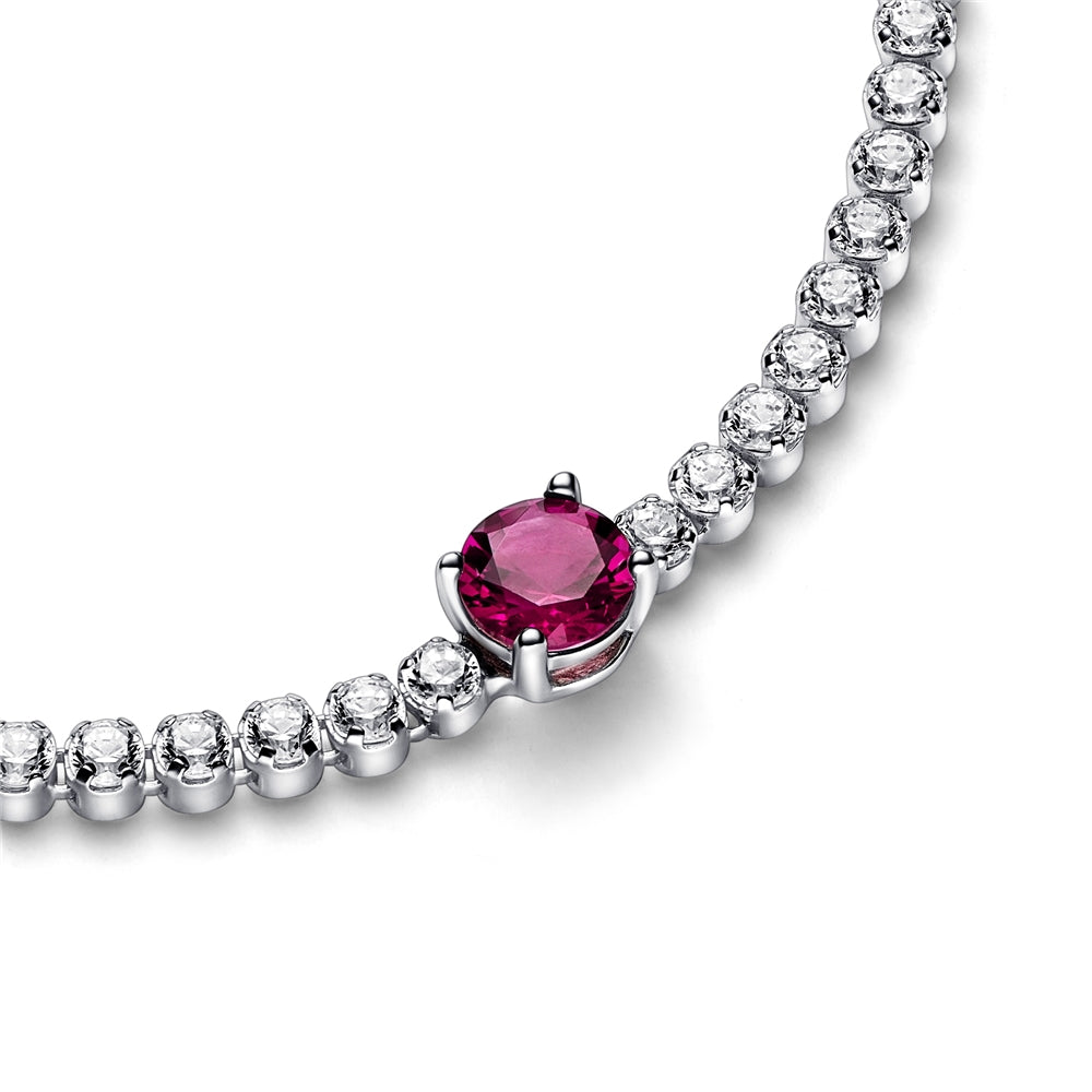 Pandora Red Sparkling Tennis Bracelet
